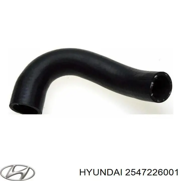 Compre 2547226001 Hyundai/Kia Mangueira (cano derivado) do sistema de esfriamento