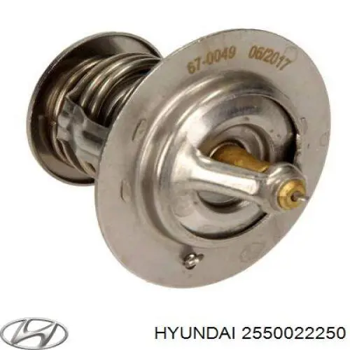Compre 2550022250 Hyundai/Kia Termostato