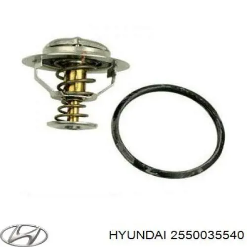 Termostato Hyundai/Kia 2550035540 preço, a partir de 29,34 USD
