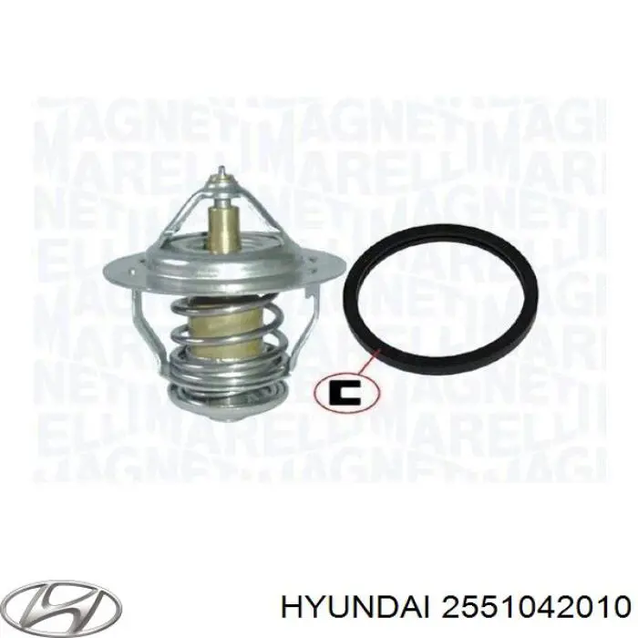 Compre 2551042010 Hyundai/Kia Termostato