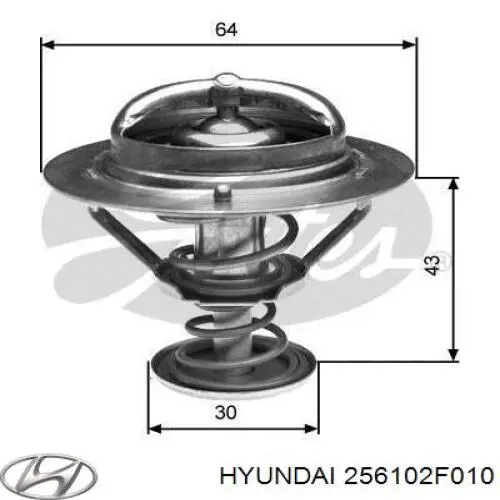 Caixa do termostato para Hyundai Tucson II TM