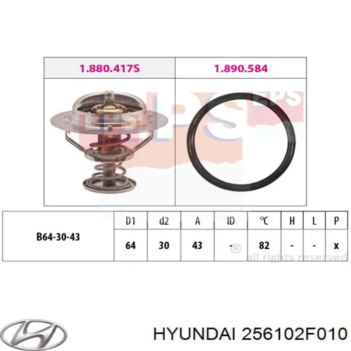 Caixa do termostato Hyundai Tucson II TM