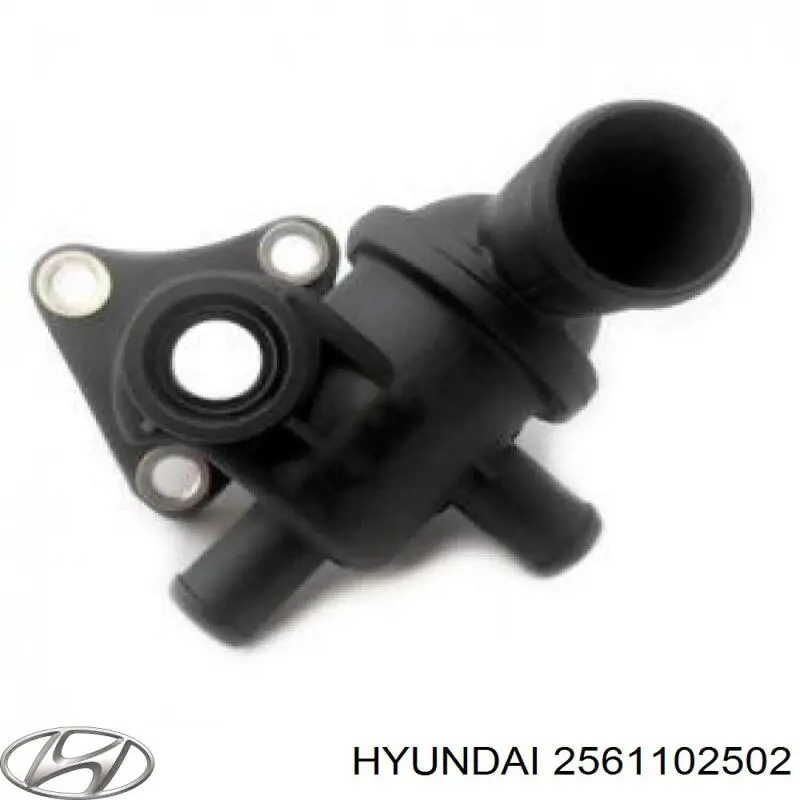 Compre 2561102502 Hyundai/Kia Flange do sistema de esfriamento (união em T)