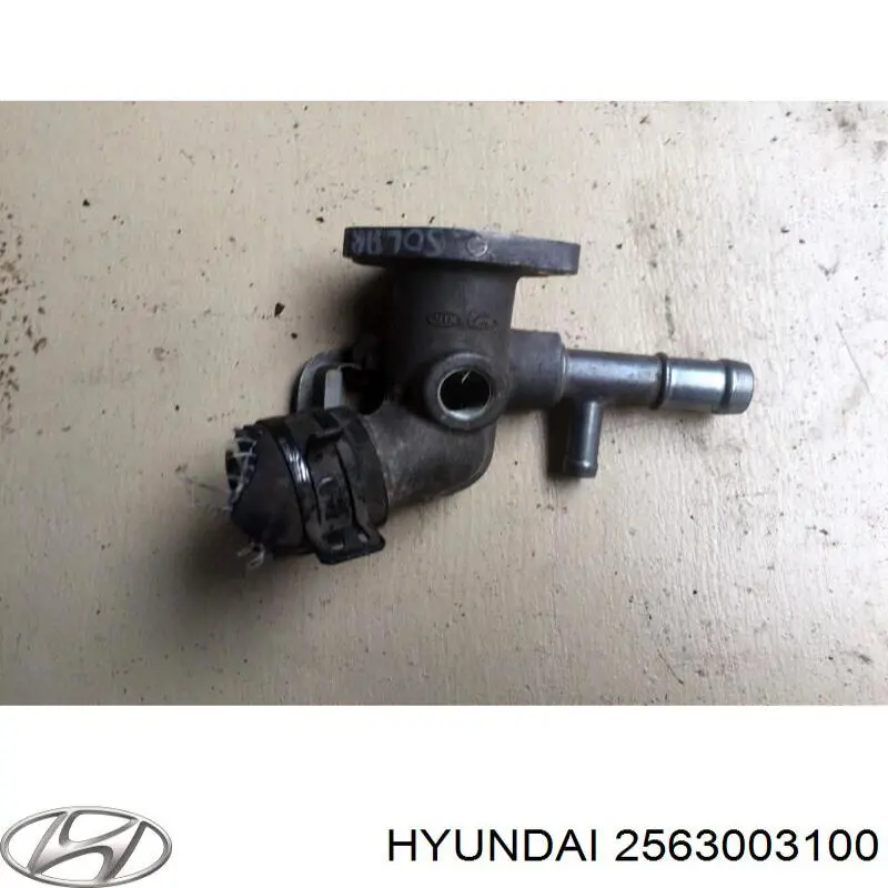 Caixa do termostato Hyundai Accent V HC
