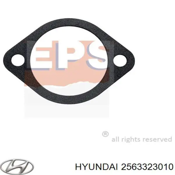 2563323010 Hyundai/Kia Vedante de termostato