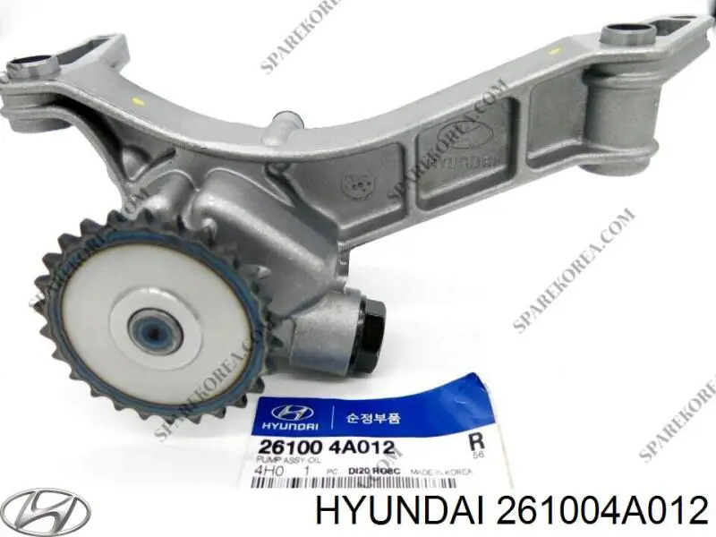 Bomba de óleo Hyundai/Kia 261004A012 preço, a partir de 120,88 USD