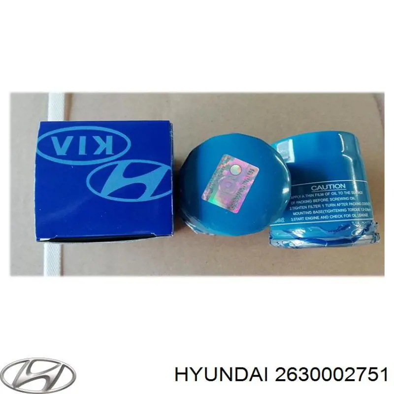 Filtro de óleo Hyundai/Kia 2630002751 preço, a partir de 5,71 USD