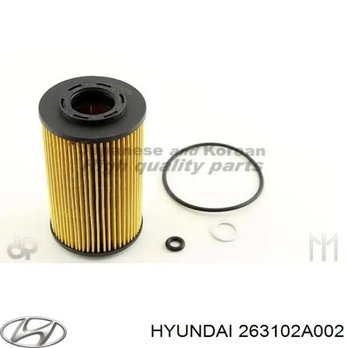 263102A002 Hyundai/Kia Caixa do filtro de óleo