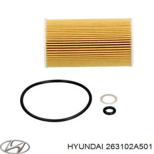 263102A501 Hyundai/Kia Caixa do filtro de óleo