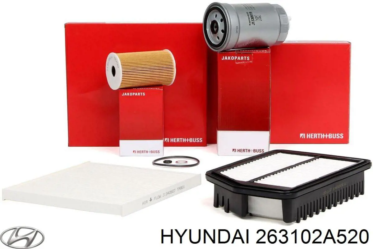 Filtro de óleo Hyundai/Kia 263102A520 preço, a partir de 8,53 USD