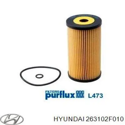Filtro de óleo Hyundai/Kia 263102F010 preço, a partir de 20,14 USD