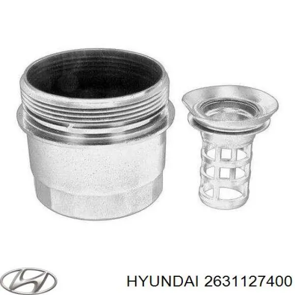 Tampa do filtro de óleo Hyundai/Kia 2631127400 preço, a partir de 22,91 USD