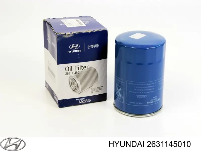 Filtro de óleo 2631145010 Hyundai/Kia