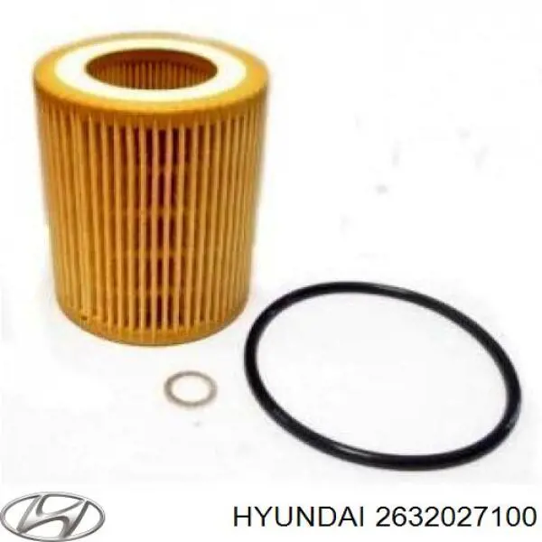 Filtro de óleo Hyundai/Kia 2632027100 preço, a partir de 6,80 USD