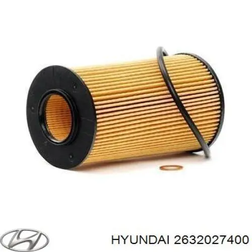 Compre 2632027400 Hyundai/Kia Filtro de óleo