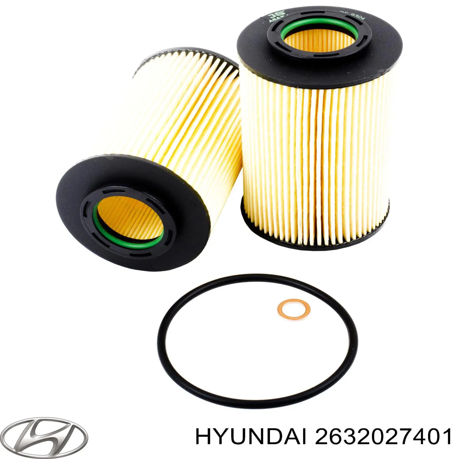 Filtro de óleo Hyundai/Kia 2632027401 preço, a partir de 7,35 USD