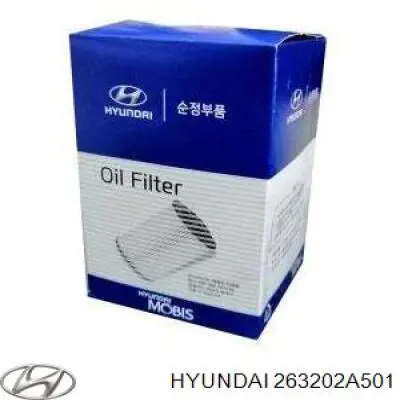 Filtro de óleo Hyundai/Kia 263202A501 preço, a partir de 8,58 USD