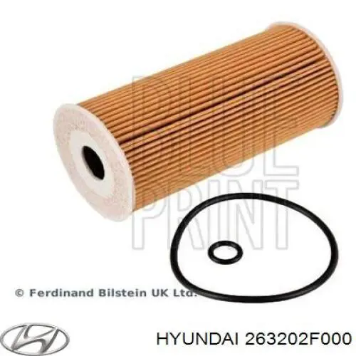 Filtro de óleo Hyundai/Kia 263202F000 preço, a partir de 8,83 USD