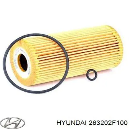Filtro de óleo Hyundai/Kia 263202F100 preço, a partir de 7,70 USD