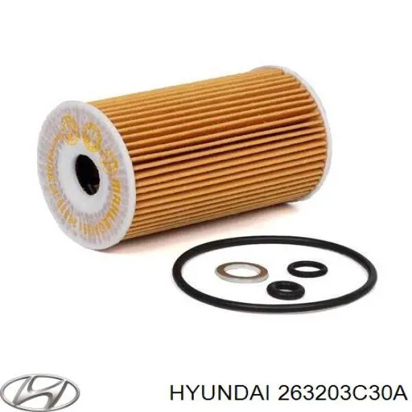 Filtro de óleo Hyundai/Kia 263203C30A preço, a partir de 8,55 USD