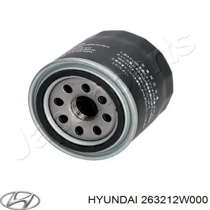 Compre 263212W000 Hyundai/Kia Filtro de óleo