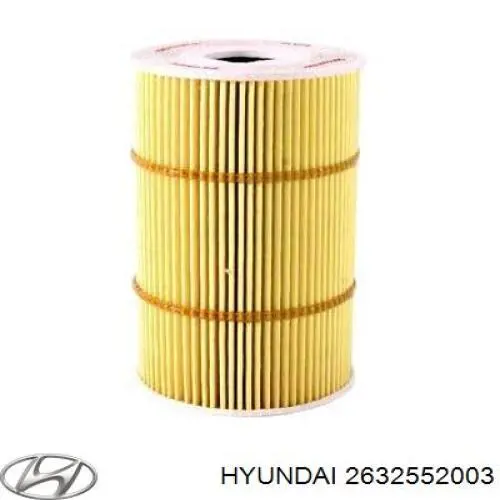 Compre 2632552003 Hyundai/Kia Filtro de óleo