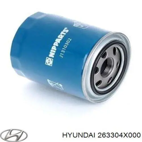 Filtro de óleo Hyundai/Kia 263304X000 preço, a partir de 11,53 USD