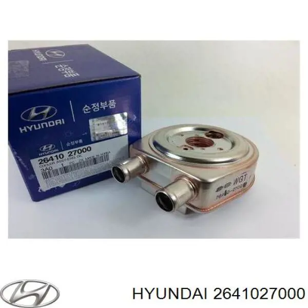 Radiador de óleo (frigorífico), debaixo de filtro Hyundai/Kia 2641027000 preço, a partir de 85,88 USD