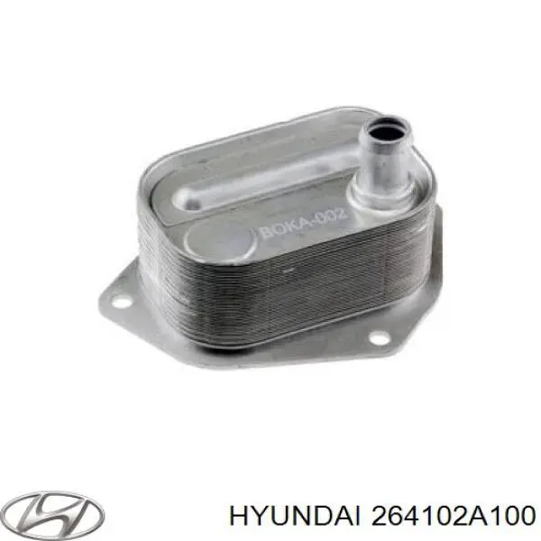 Radiador de óleo Hyundai/Kia 264102A100 preço, a partir de 45,42 USD
