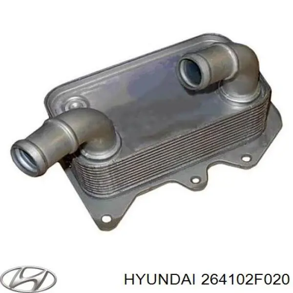 264102F020 Hyundai/Kia Radiador de óleo