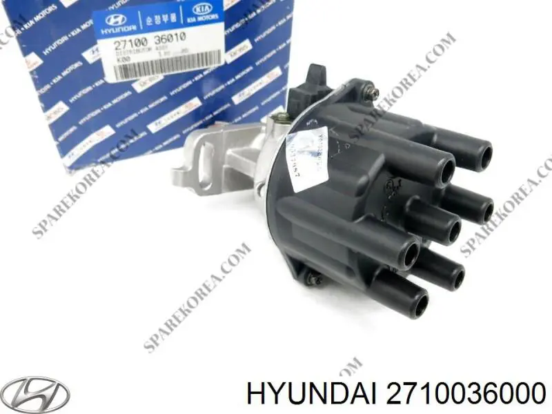 Distribuidor de ignição (distribuidor) para Hyundai Galloper  JK