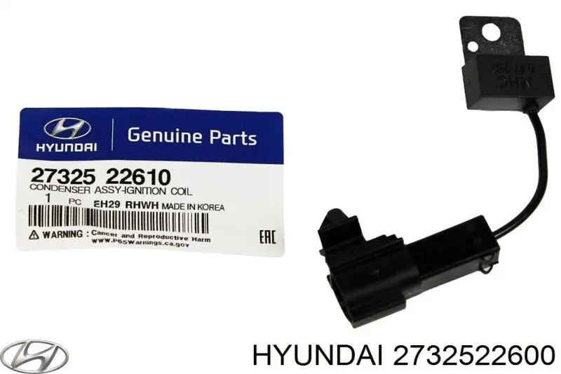 2732522600 Hyundai/Kia Distribuidor de ignição (distribuidor)