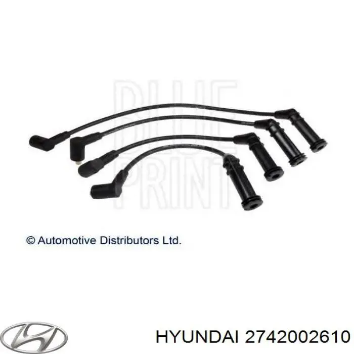 2742002610 Hyundai/Kia Fios de alta voltagem, kit
