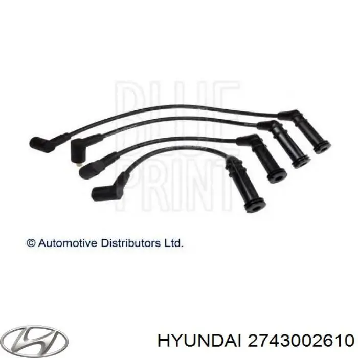 2743002610 Hyundai/Kia Fios de alta voltagem, kit