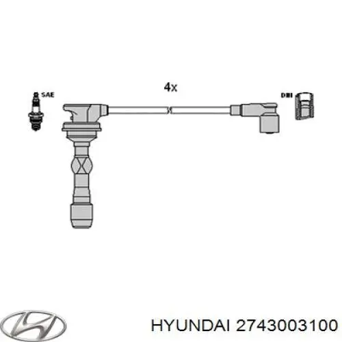  Hyundai/Kia 2742003100 preço, a partir de 69,71 USD