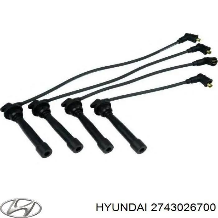 2743026700 Hyundai/Kia Fios de alta voltagem, kit