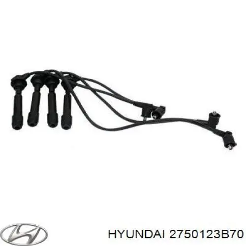 Compre 2750123B70 Hyundai/Kia Fios de alta voltagem, kit