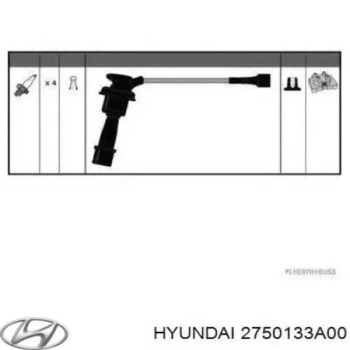 Fios de alta voltagem, kit Hyundai/Kia 2750133A00 preço, a partir de 43,84 USD