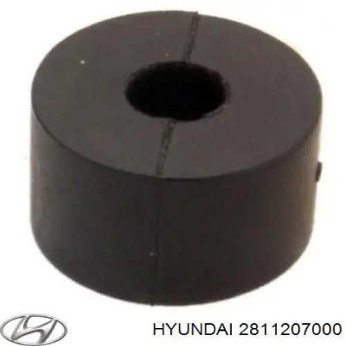 2811207000 Hyundai/Kia Caixa de filtro de ar, parte inferior