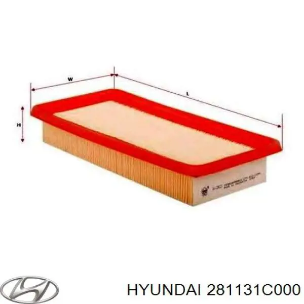 Compre 281131C000 Hyundai/Kia Filtro de ar