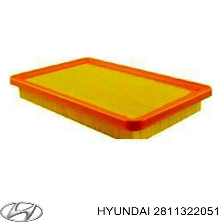 Compre 2811322051 Hyundai/Kia Filtro de ar