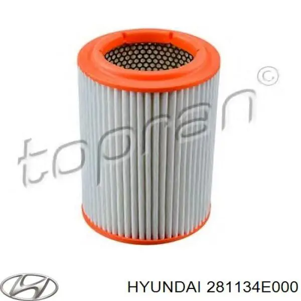 Filtro de ar 281134E000 Hyundai/Kia
