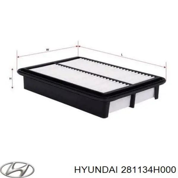 Filtro de ar Hyundai/Kia 281134H000 preço, a partir de 14,36 USD