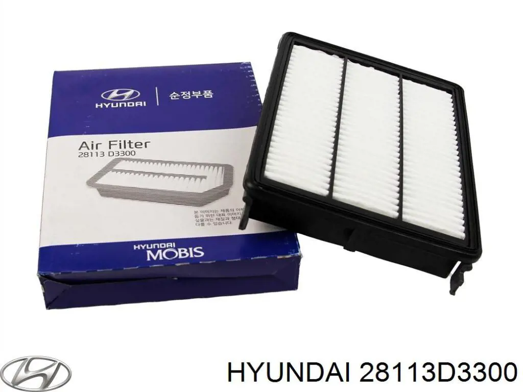 28113D3300 Hyundai/Kia Filtro de ar