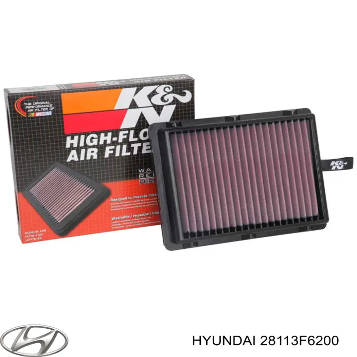 Filtro de ar Hyundai/Kia 28113F6200 preço, a partir de 15,48 USD