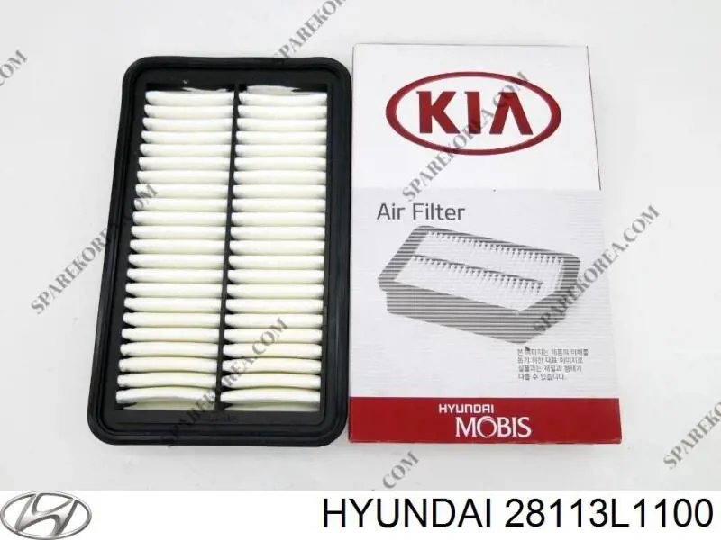 Filtro de ar Hyundai/Kia 28113L1100 preço, a partir de 13,80 USD