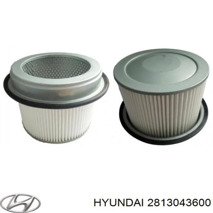2813043600 Hyundai/Kia Filtro de ar