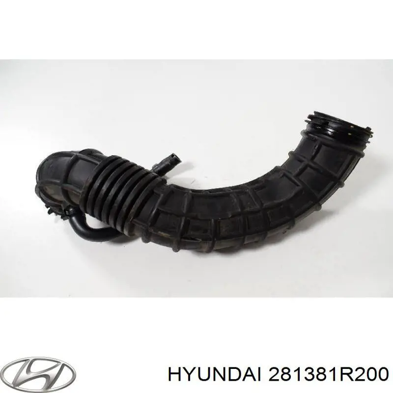 281381R200 Hyundai/Kia Cano derivado de ar, saída de filtro de ar