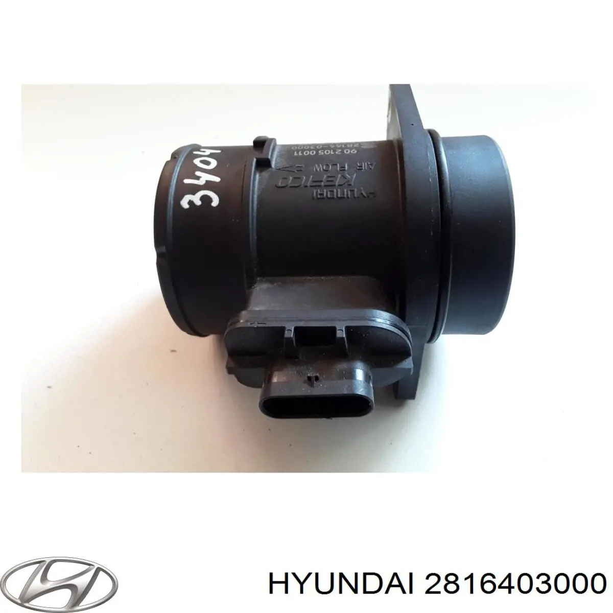 Compre 2816403000 Hyundai/Kia Sensor de fluxo (consumo) de ar, medidor de consumo M.A.F. - (Mass Airflow)