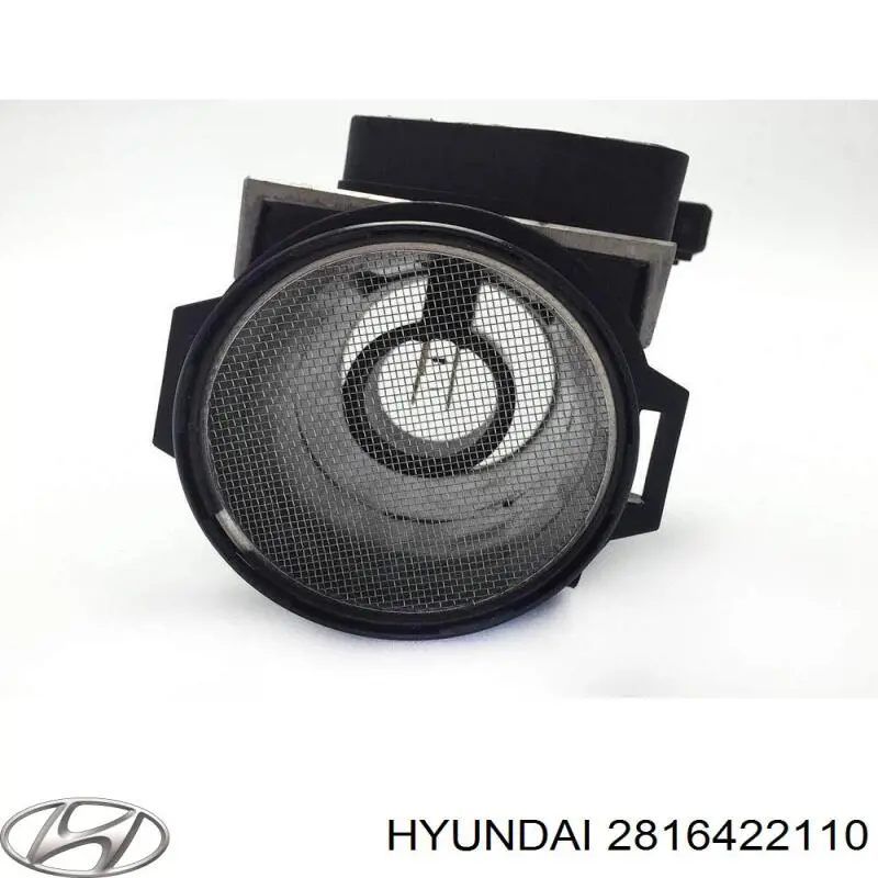 Sensor de fluxo (consumo) de ar, medidor de consumo M.A.F. - (Mass Airflow) 2816422110 Hyundai/Kia